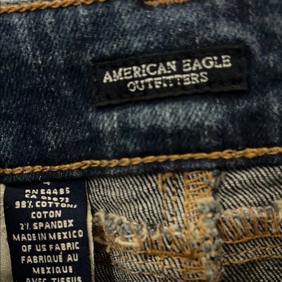 American Eagle Outfitters Denim Skirt - Dark Blue - Picture 2 of 3